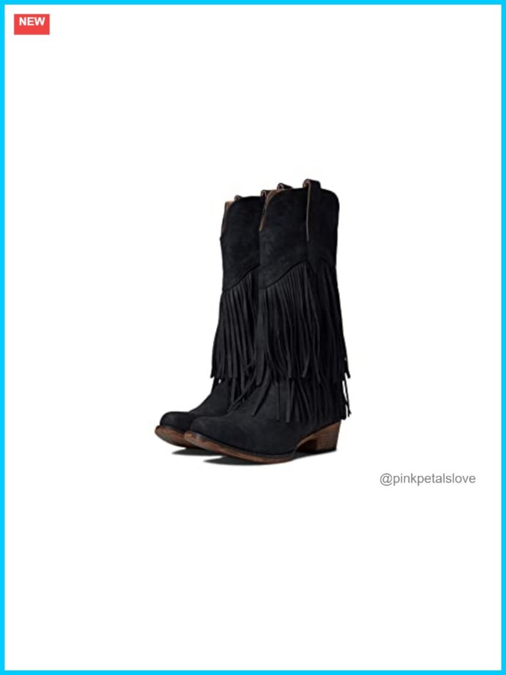 Womens Rickrack Snip Toe Casual Boots Mid Calf Low Heel Faux Leather